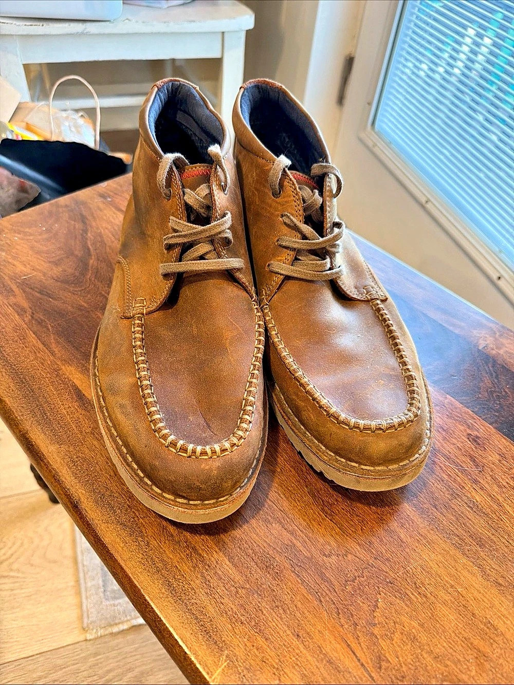 Clarks Brown Chukka Boots
